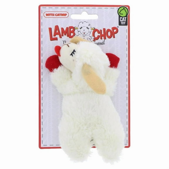 Multipet Lamb Chop Cat Toy with Catnip