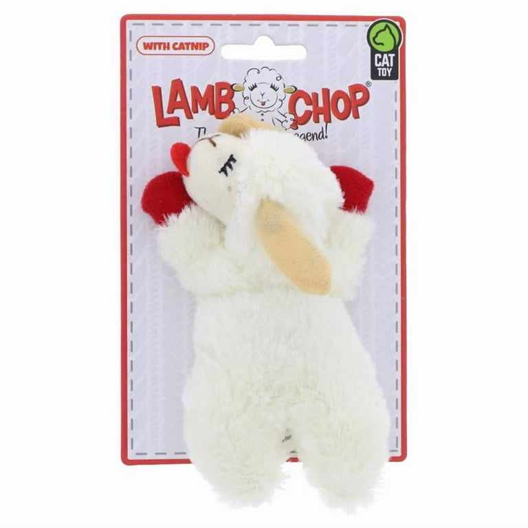 Multipet Lamb Chop Cat Toy with Catnip - Walmart.com