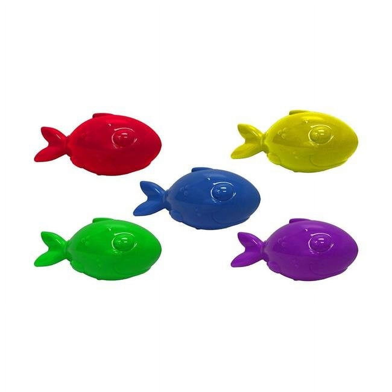 Multipet Lobberz Fish Squeak Throw Float Fetch Toy, Assorted, 1 Each/7 ...