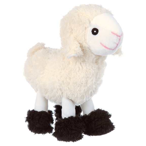 Multipet Look Who's Talking Plush Sheep Dog Toy