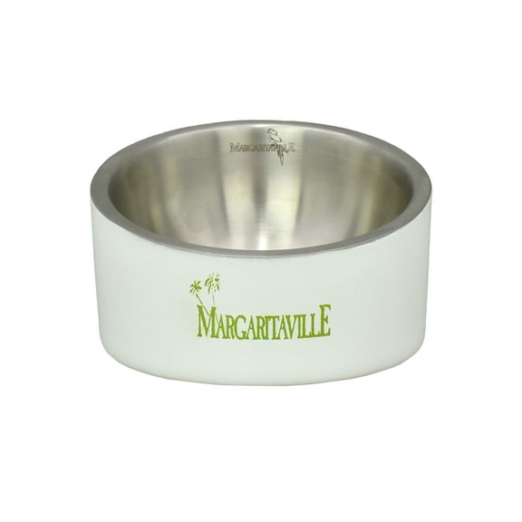 Multipet Margaritaville Stainless Steel Pet Bowl with Slant , 8 oz.
