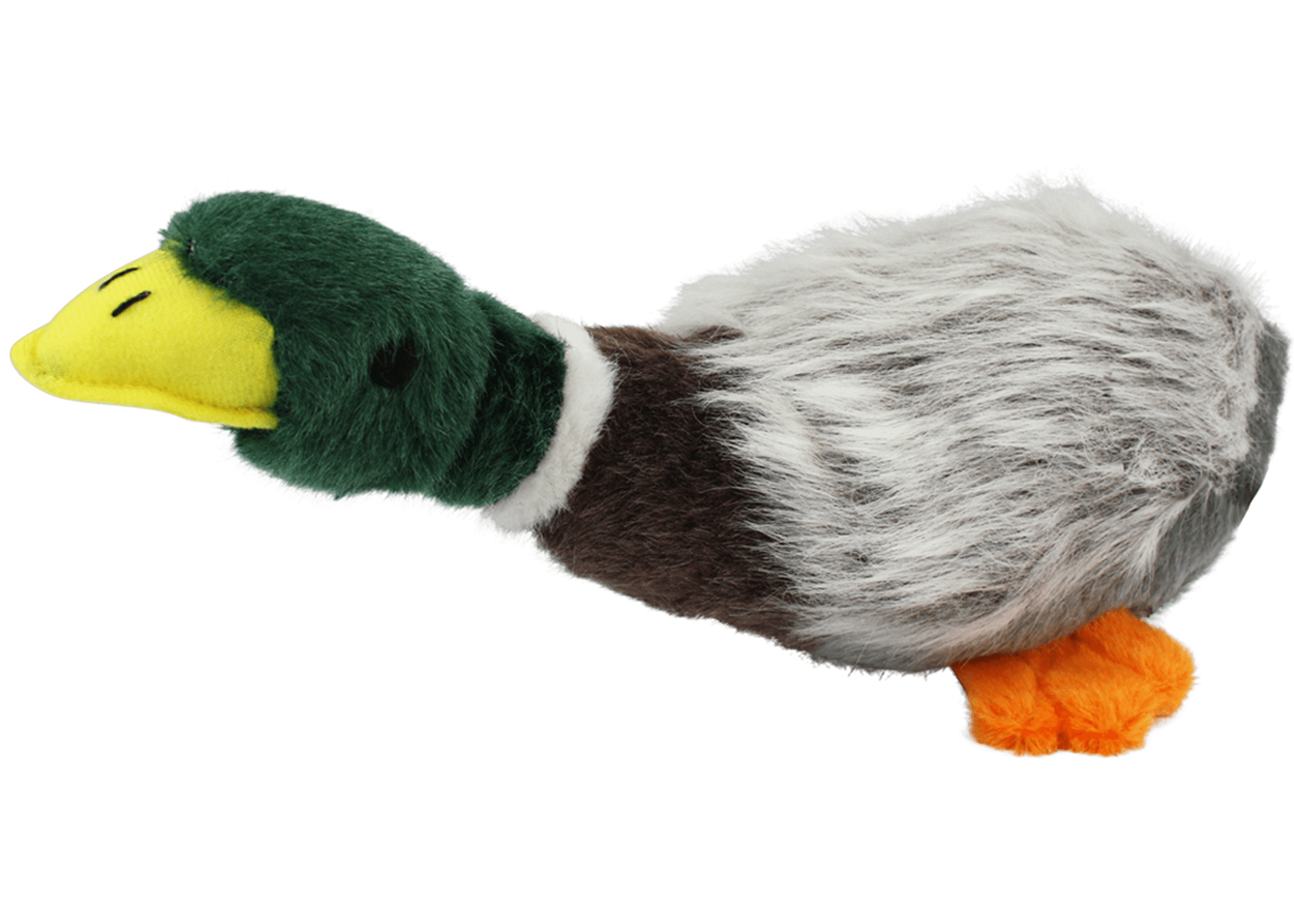 Multipet Plush Migrator Mallard Dog Toy, 15"