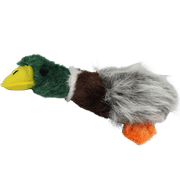 Multipet Plush Migrator Mallard Dog Toy, 9.5"