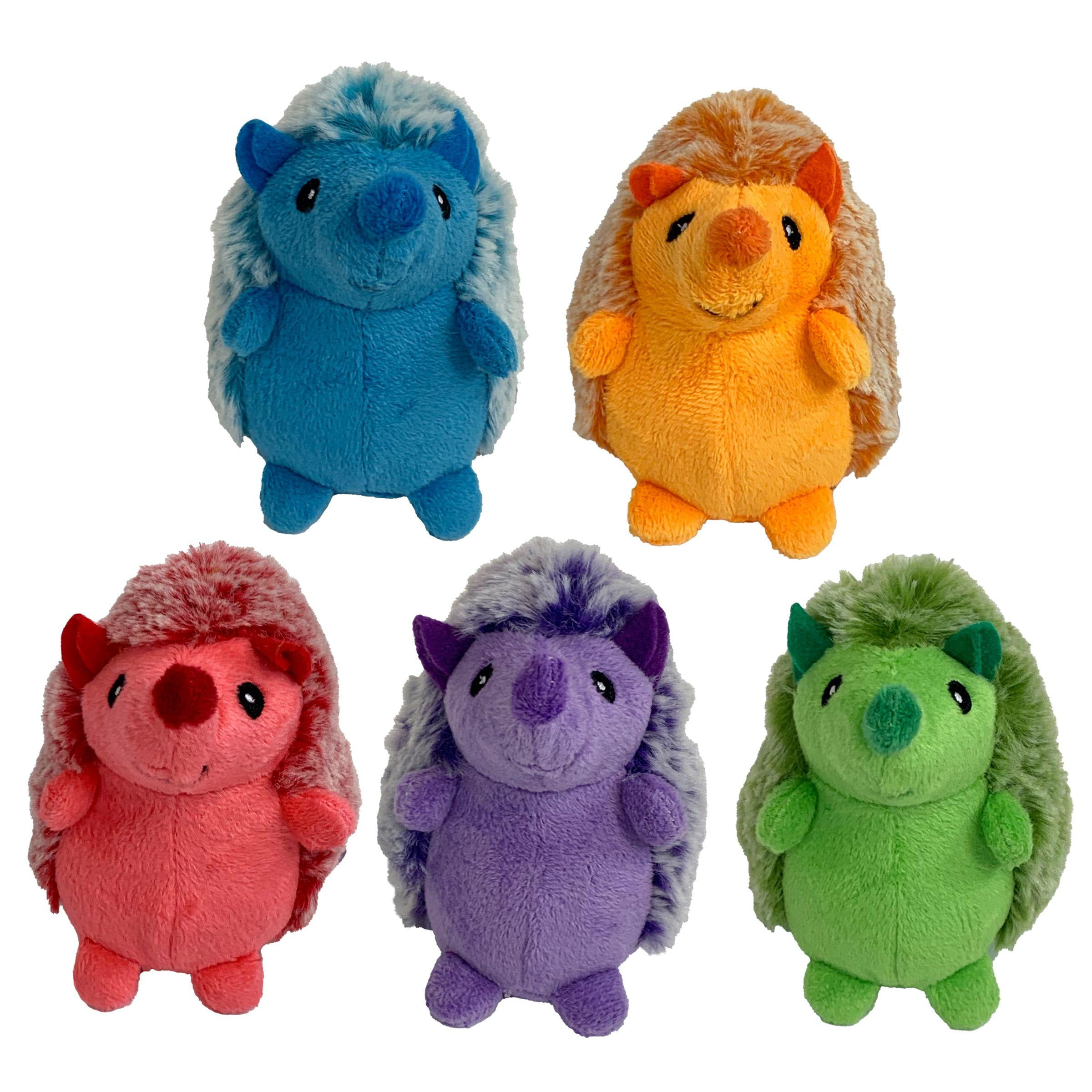 Purple hedgehog dog toy 2025