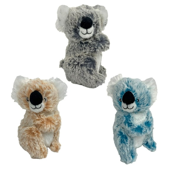 Multipet Mini Koala Dog Toy, Assorted Colors, Size: 5"