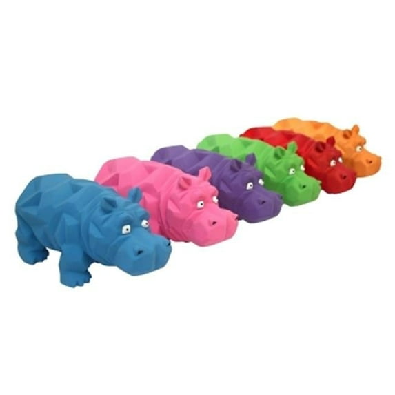 Multipet Origami Hippos Dog Toy Assorted 1ea/Mini, 4 in