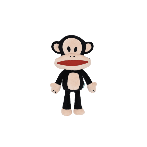 Multipet Paul Franks Julius the Monkey Plush Dog Toy, 12"