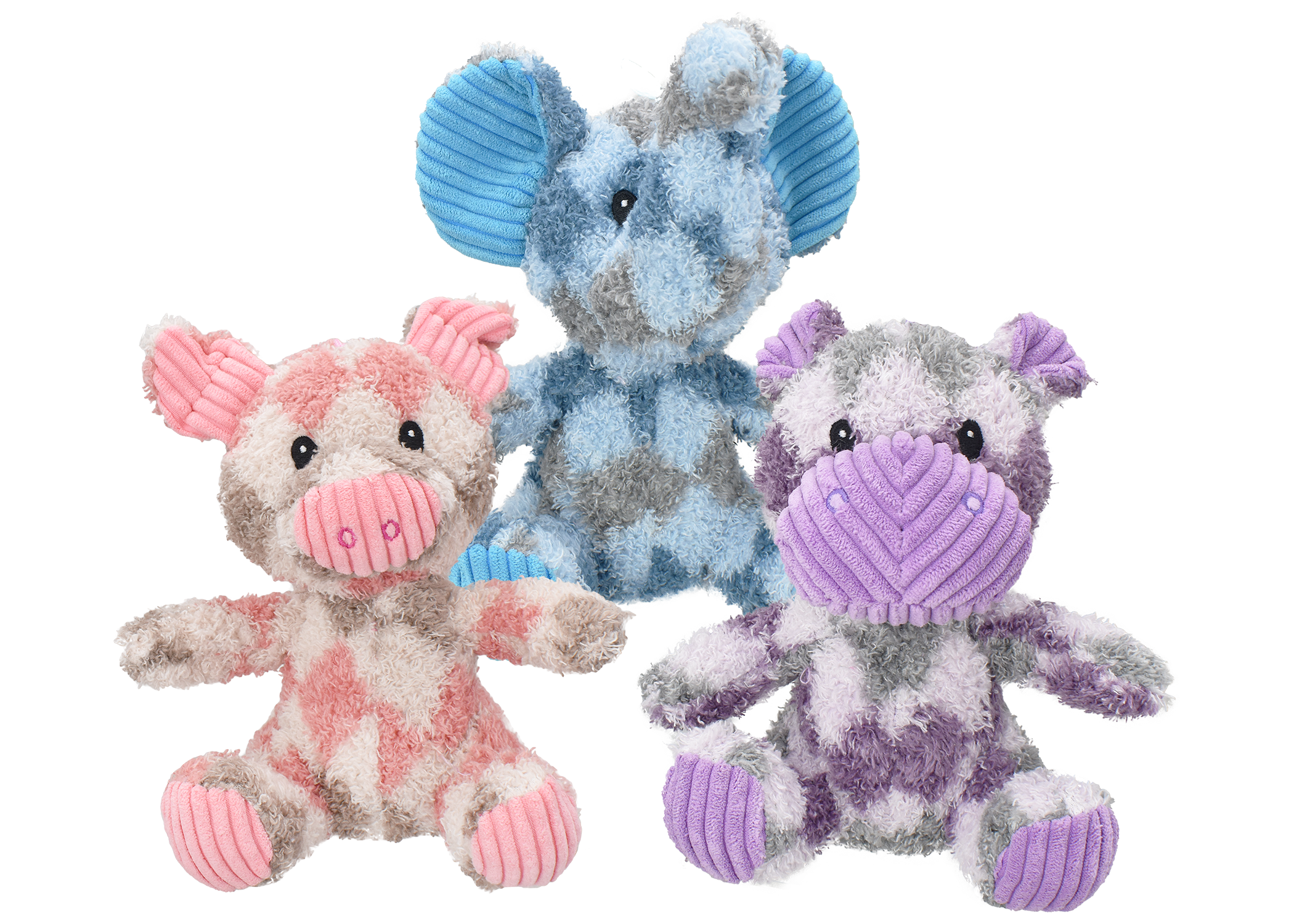 Multipet Scottie Palz Dog Toy, 7", Assorted Animals