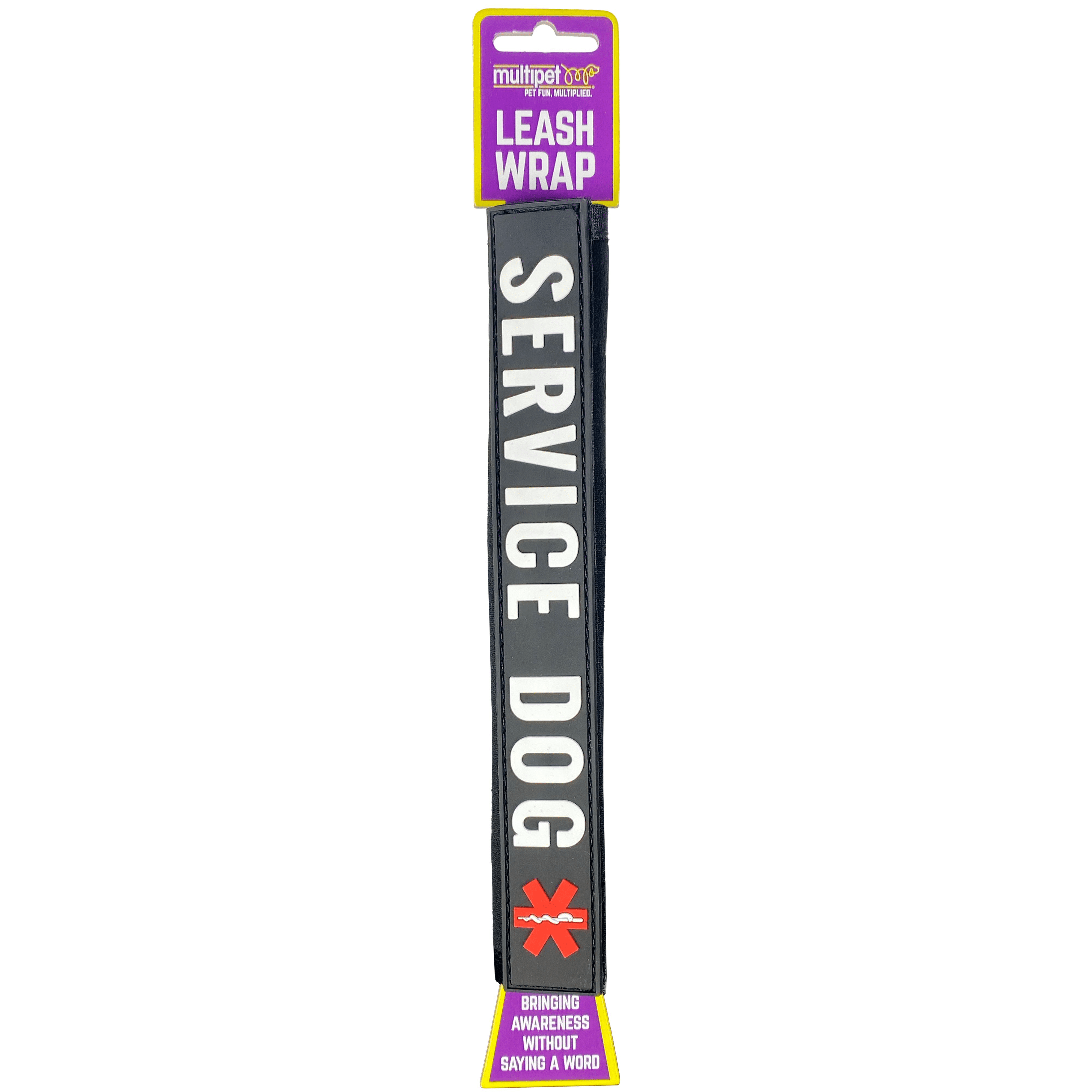 Multipet "Service Dog" Leash Wrap, One Size Fits All