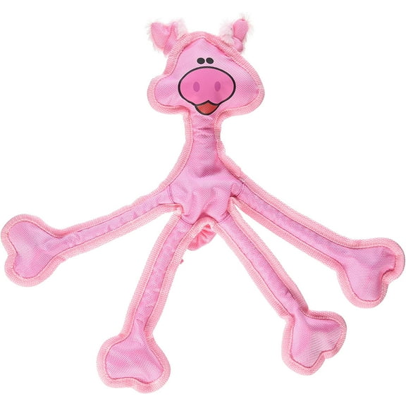 Multipet Skeleropes Dog Toy, Assorted Animals, 15"