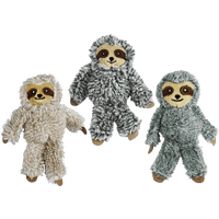 5" Multipet Sloth Cat Toy (Catnip Inside) only