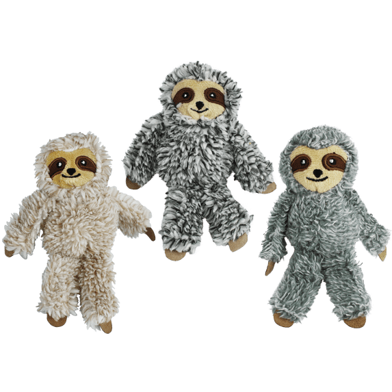 Multipet Sloth Cat Toy, 5"