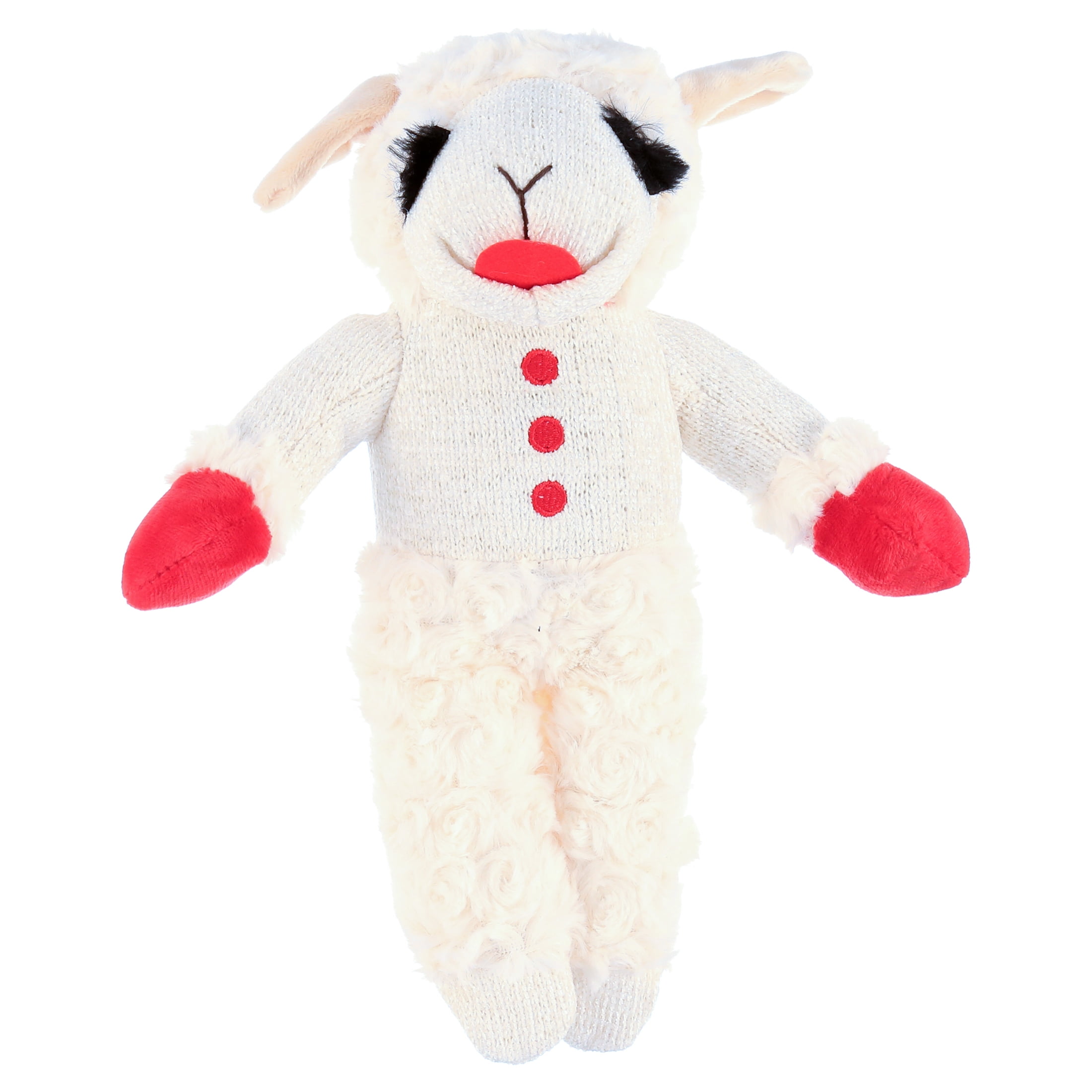 Multipet Standing Lamb Chop Plush Dog Toy Medium Walmart