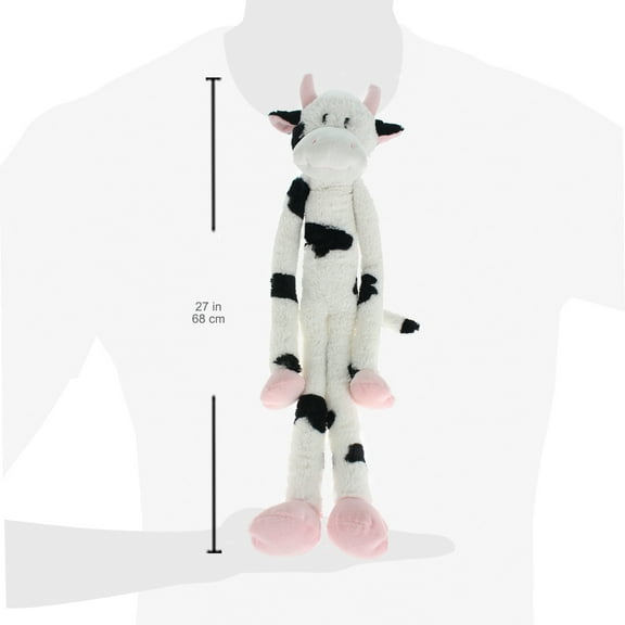 Multipet Swingin' Slevins Cow Dog Toy