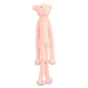 Multipet Swingin Slevins Plush Pig Dog Toy, Extra Long, Extra Squeakers, 27 inches