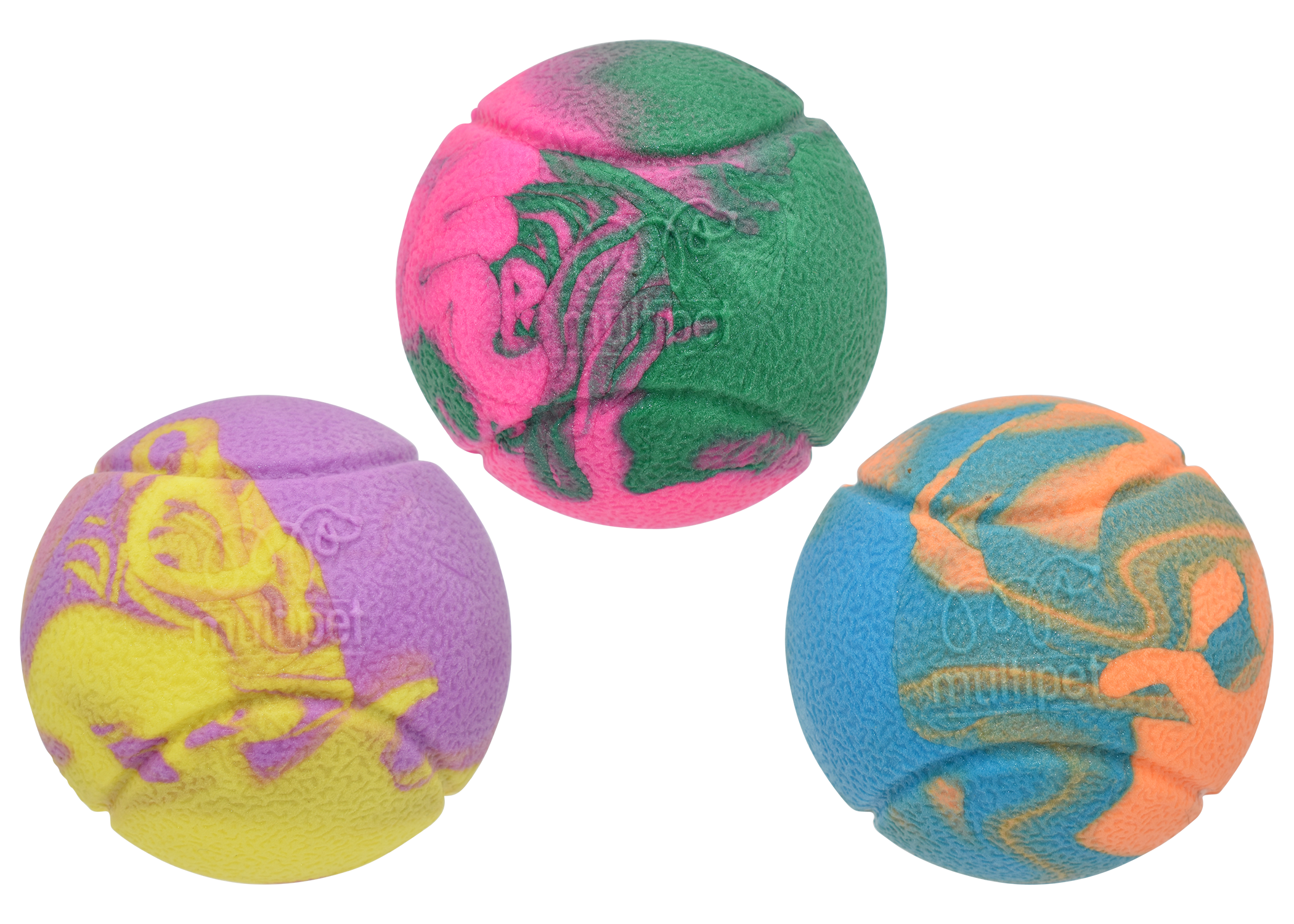 Multipet TPR Foam Tennis Ball, 3.25