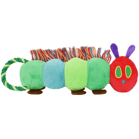 Multipet's Eric Carle™ Very Hungry Caterpillar Rope Tug Dog Toy, 24"
