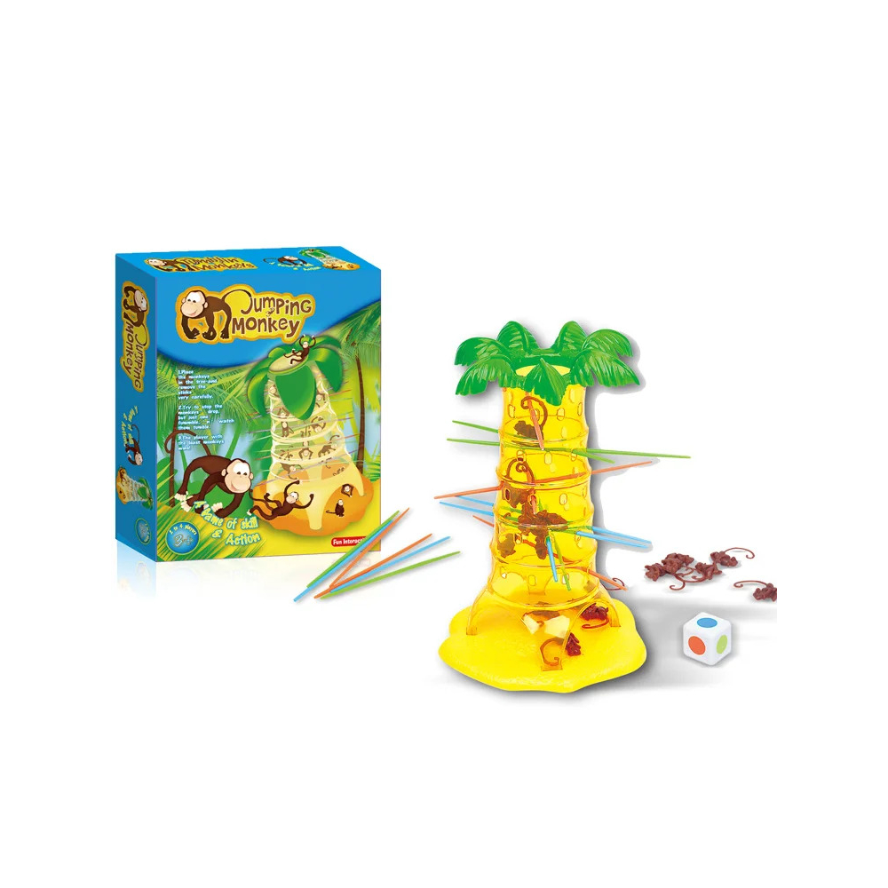 Multiplayer Tabletop Games Monkey Children Interesting Intelligence Toys Drop Down Parent-Child Interactive Board Game for Kids