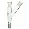 thumbnail image 1 of Multiple Adapter, Two Necks - Socket Size: 19/26 - Cone Size: 24/29 - Borosilicate Glass - Eisco Labs, 1 of 1