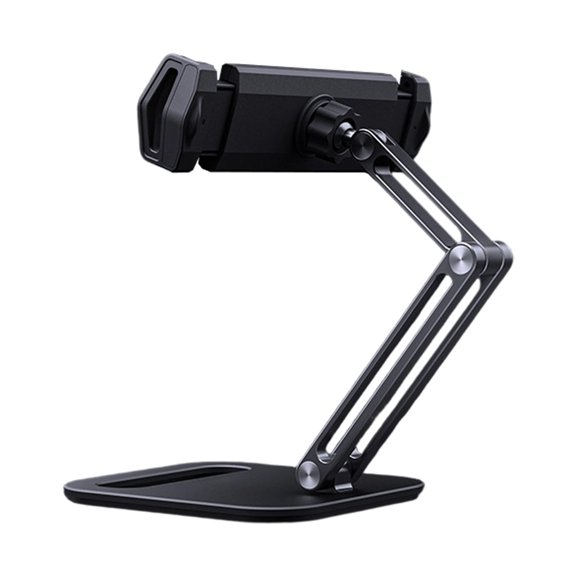 Multiple Angle Tablets Mount With Aluminum Base And Silicone Pad for Phones E Readers Up To 13 Inches