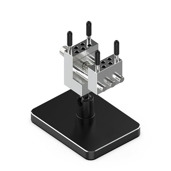 Multiple Angled Adjustable Vise Systems with Rustproof Finish and 360 Degree Rotating Mechanism for Detailed Projects