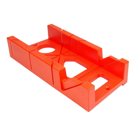 Multiple Angled Plastic Miter Box for Practical 22.5 45 90 Degree Wood Cut Professional Woodworking Craft Tool