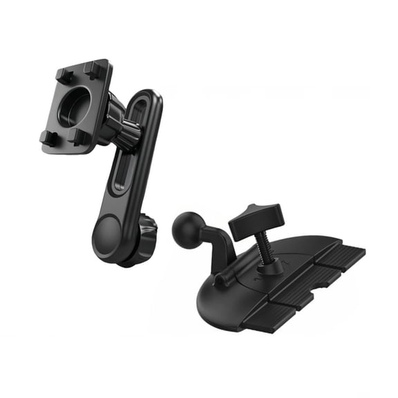 Multiple Angles Adjustable Car Disc Slot Mount For Smartphones Up To 7Inches Easy Installation Car Phone Holder Bracket
