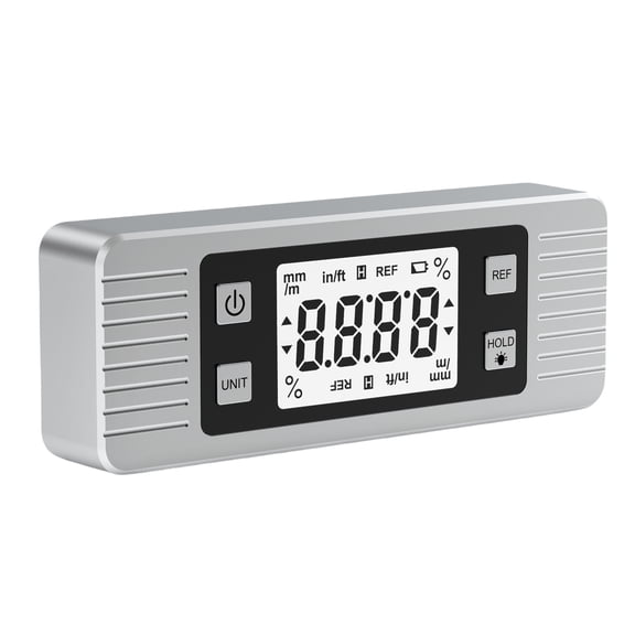 Multiple Angles Measuring Rule ABS Digital Leveling Protractor Inclinometer with Data Hold Function Digital Angles Gauges