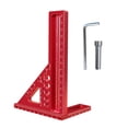 thumbnail image 1 of Multiple Angles Measuring Ruler with Pin Wrench Triangular Layout Measuring Tool, 1 of 8