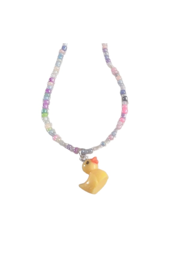 Multiple Beads Pendant Necklace Stylish Clavicle Chains Adjustable Shapes Neckchains Bohemian Jewelry Ornament