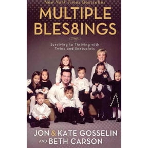 Pre-Owned Multiple Blessings: Surviving to Thriving with Twins and Sextuplets (Paperback) 0310324807 9780310324805