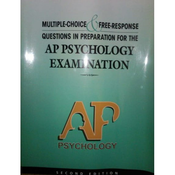 Pre-Owned Multiple Choice and Free Response Questions in Preparation for the Ap Psychology Examinationn (Hardcover) 0978719921 9780978719920