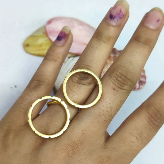 Multiple Circle Brass Ring #Pure Brass Ring #Brass Ring #Beautiful Ring# Brass Ring For Womens#Engagement Ring #Rings#Jewellery#Circles Ring