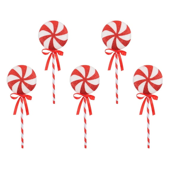 Multiple Color Christmas Candy Canes Decors for Indoor and Outdoors Display