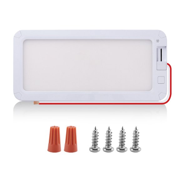 Multiple Color LED Motorhomes Caravans Boat Marine Ceiling Interior Light 3 Color Modes Dimmable for Travel Enthusiasts