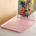 thumbnail image 1 of Multiple Colors Rectangular Plastic Pallet Tray Food Bread Pan Storage Tray el Service Tray Dessert Pallet el Service Tray, 1 of 10