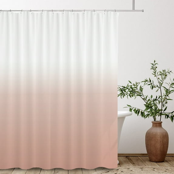 Multiple Colors Shower Curtain Lime Green Texture Fabric Gradient Bathroom r Waterproof Bathroom Curtains with