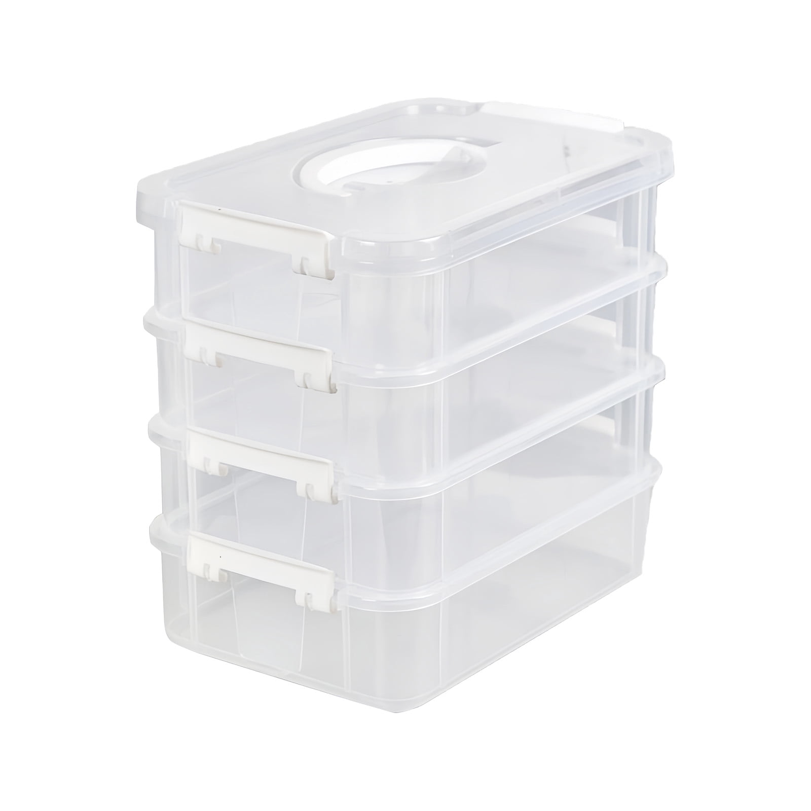 Multiple Compartment Organizers Box With Clear Drawers For Small Parts ...