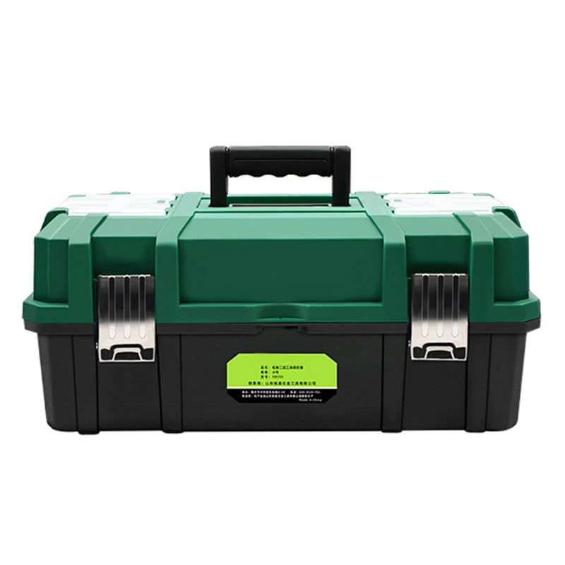 Multiple Compartment Toolbox With Handle, 3 Expandable Layers, Foldable ...