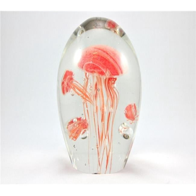 Multiple Coral Glow Jellyfish Paperweight - Walmart.com