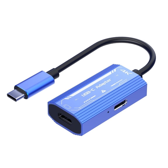 Multiple Device Compatible USB C/HD2.0 Conversion Adapter Power Supply Charging Solution for Virtual Reality Glasses