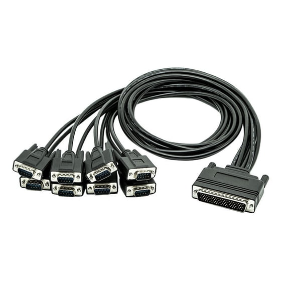 Multiple Device RS232 Adapters Cable 8 Port PCIe Interfaces With Wide OS Compatibility And Signals Stability