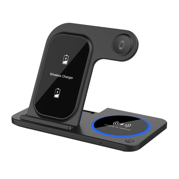 Multiple Device Wireless Charges Foldable Dock Safe Charging Aluminum Bracket for Phone OS System Phones & Accessories U