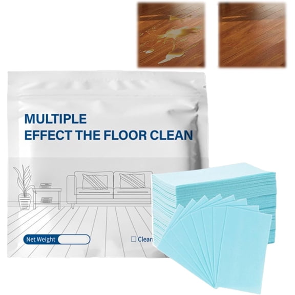Multiple Effect The Floor Clean,100/200/300 Piece Floor Cleaning Tablets Multi-Surface Cleaner, Gentle Formula Floor Cleaner And Polish For Hardwood Laminate Tile & Rv Walls