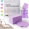 thumbnail image 1 of Multiple Effect The Floor Clean Sheets, Multi Effect Floor Cleaner Sheets for Hardwood Tile Laminate Floor, Fast Dissolving Mop Cleaning Tablets, No Residue Multi Surface Cleaning Solution, 1 of 7