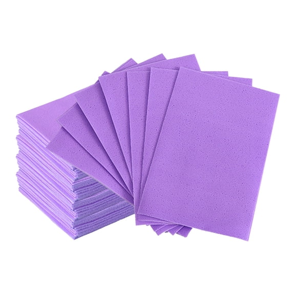 Multiple Effect the Tloor Clean, Floor Cleaning Tablets, 50 Pcs Cleaner Tablets Dissolvable, Pre-Measured Concentrated Mop Solution, Stain Remover Sheets for Hardwood Tile Laminate, Purple