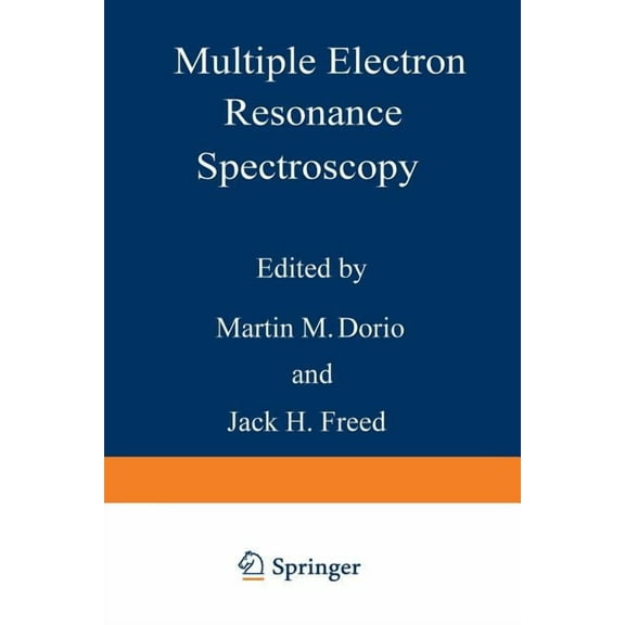 Multiple Electron Resonance Spectroscopy, (Paperback)