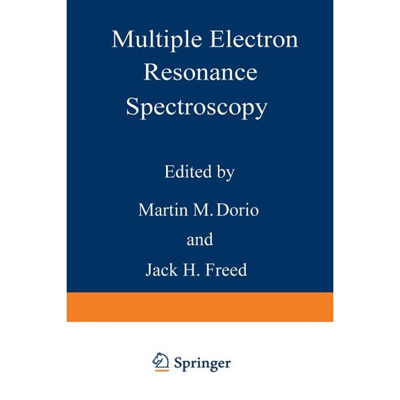 Multiple Electron Resonance Spectroscopy, (Paperback)