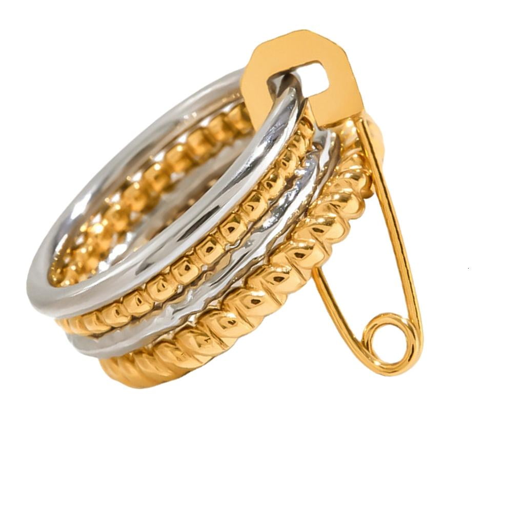 Multiple Finger Rings Set With Interchangeable Layers Fashion Jewelry ...
