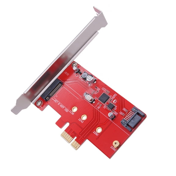 Multiple Function PCIE to M.2 NGFF SATA3.0 Card for M.2 NGFF and SATA3.0 Compatibility